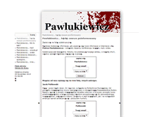 Tablet Screenshot of pawlukiewicz.natan.pl